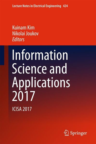 Produktbild: Information Science and Applications 2017