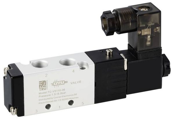 Produktbild: TRU COMPONENTS Magnetventil TC-12772448 TC-V5210-06G 1/8 1St.