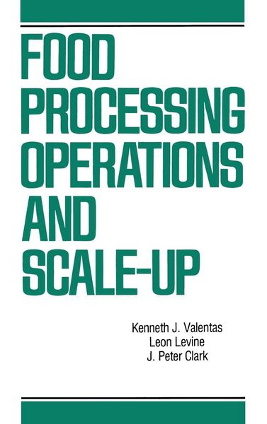 Produktbild: Food Processing Operations and Scale-up