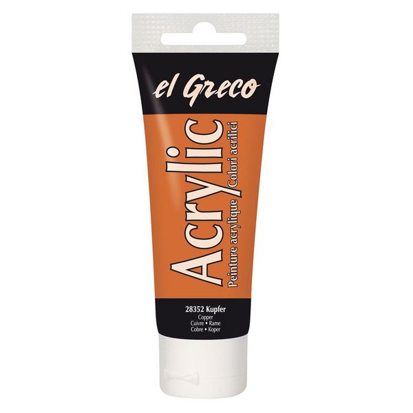 KREUL el Greco Acrylic Kupfer 75 ml Tube