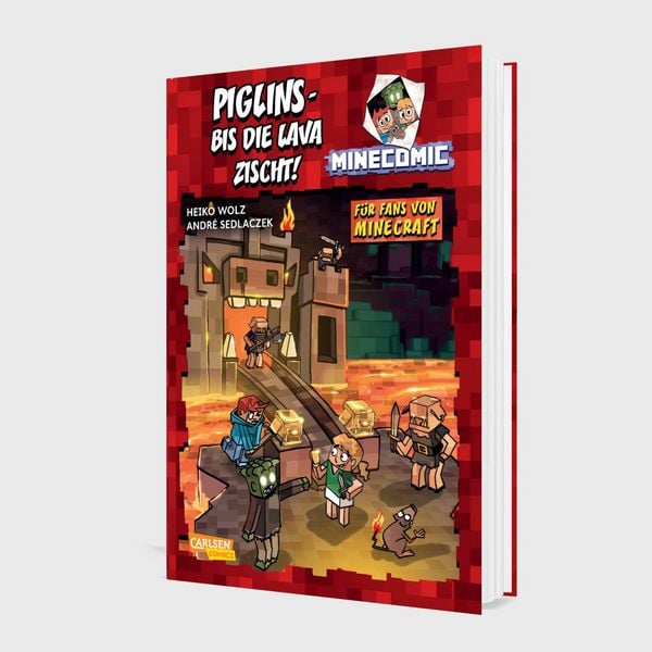Produktbild: Piglins &ndash; bis die Lava zischt! - F&uuml;r Fans von Minecraft