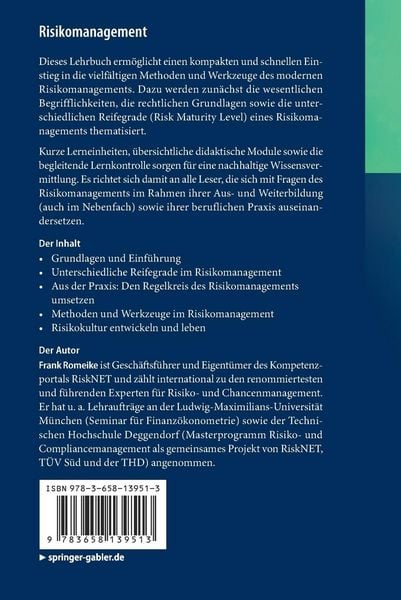Produktbild: Risikomanagement