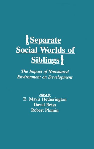 Produktbild: Separate Social Worlds of Siblings