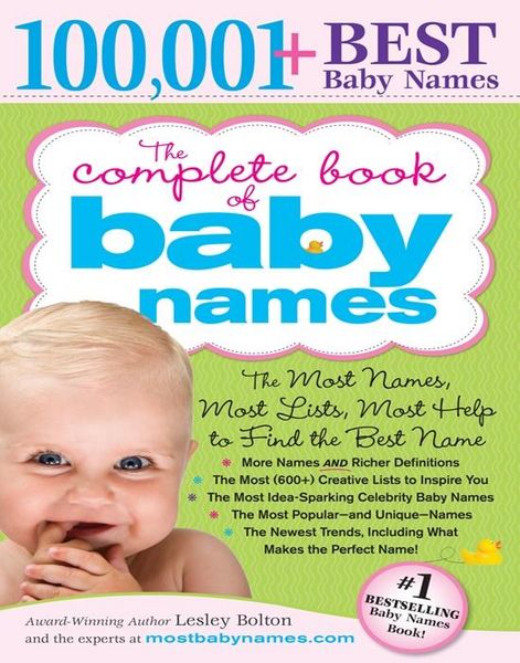 Produktbild: Complete Book of Baby Names
