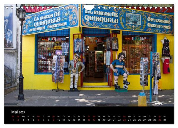 Produktbild: Buenos Aires (Wandkalender 2027 DIN A4 quer), CALVENDO Monatskalender