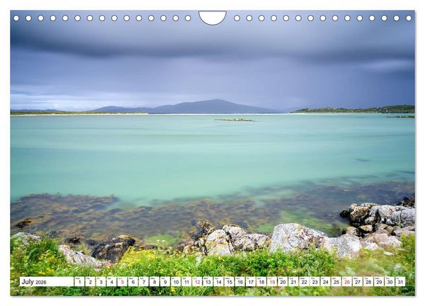 Produktbild: Outer Hebrides - Scotland Scottish dream beaches and landscapes (Wall Calendar 2026 DIN A4 landscape), CALVENDO 12 Month Wall Calendar