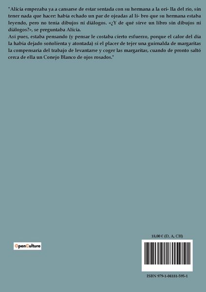Produktbild: Las aventuras de Alicia en el Pa&iacute;s de las Maravillas