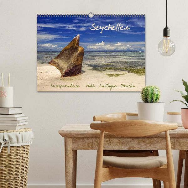 Produktbild: Seychellen - Inselparadiese Mah&eacute; La Digue Praslin (Wandkalender 2026 DIN A3 quer), CALVENDO Monatskalender