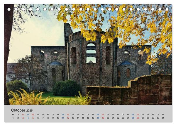 Bad Hersfeld Inside (Tischkalender 2025 DIN A5 quer), CALVENDO Monatskalender