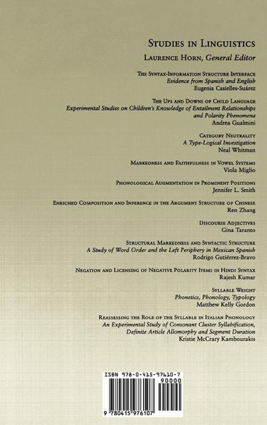 Produktbild: Reassessing the Role of the Syllable in Italian Phonology