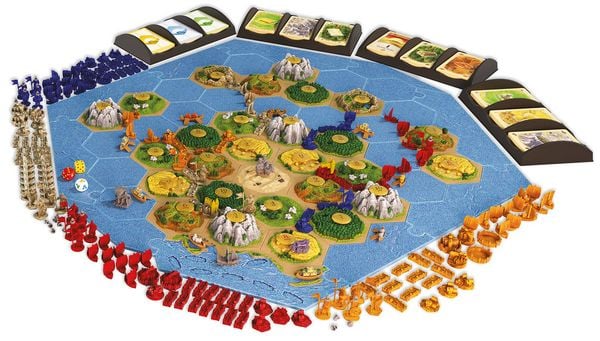 Produktbild: Catan 3D Seefahrer + St&auml;dte & Ritter