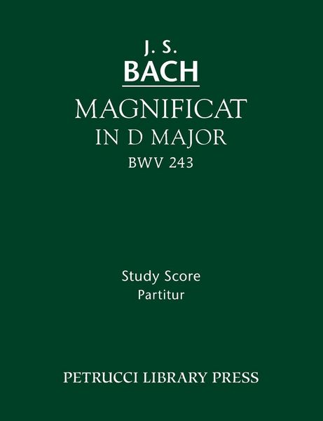 Produktbild: Magnificat in D major, BWV 243