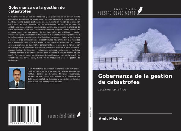 Produktbild: Gobernanza de la gesti&oacute;n de cat&aacute;strofes