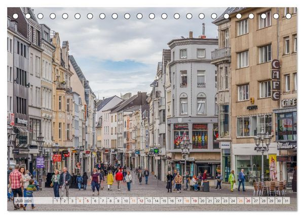 Produktbild: Bonn Impressionen (Tischkalender 2026 DIN A5 quer), CALVENDO Monatskalender