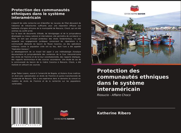 Produktbild: Protection des communaut&eacute;s ethniques dans le syst&egrave;me interam&eacute;ricain
