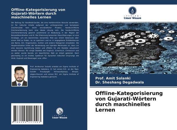 Offline-Kategorisierung von Gujarati-Wörtern durch maschinelles Lernen, Taschenbuch von Amit Solanki , Sheshang Degadwala, Verlag Unser Wissen,