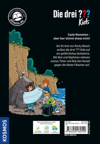 Produktbild: Die drei ??? Kids, 105, Fiese F&auml;lscherbande