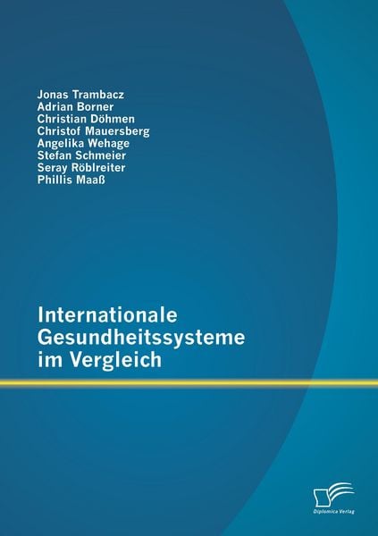 Produktbild: Internationale Gesundheitssysteme im Vergleich
