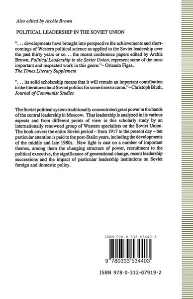 Produktbild: New Thinking in Soviet Politics