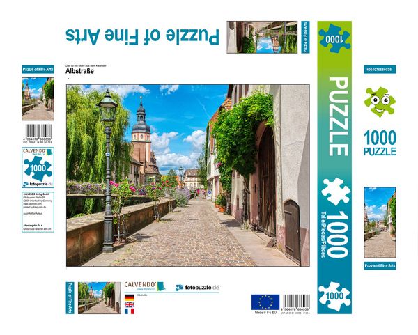 Produktbild: CALVENDO Puzzle Albstra&szlig;e | 1000 Teile Lege-Gr&ouml;&szlig;e 64x48cm Foto-Puzzle f&uuml;r gl&uuml;ckliche Stunden