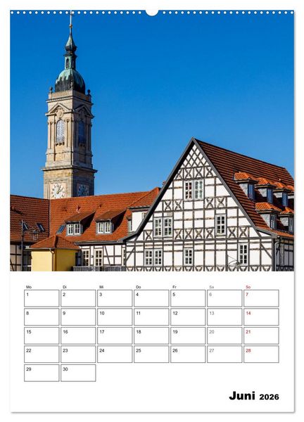 Produktbild: Historisches Eisenach (Wandkalender 2026 DIN A2 hoch), CALVENDO Monatskalender