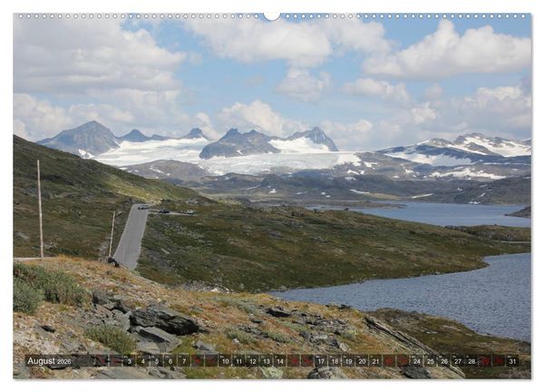 Produktbild: Norwegen 2026 - Im Land der Fjorde, Fjelle und Trolle (Wandkalender 2026 DIN A2 quer), CALVENDO Monatskalender