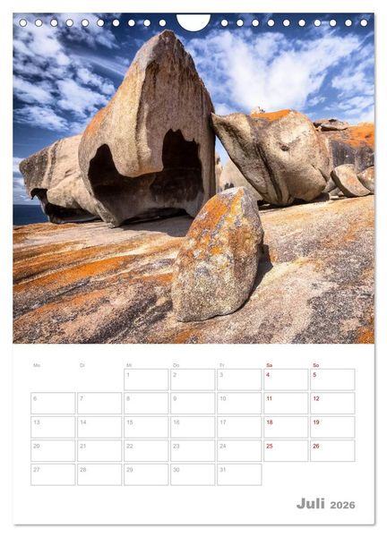 Produktbild: g'day Australien 2026 (Wandkalender 2026 DIN A4 hoch), CALVENDO Monatskalender