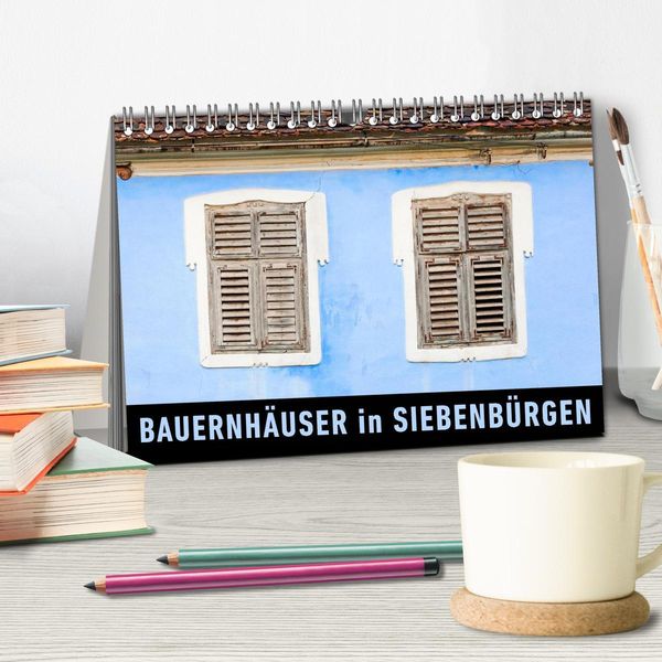 Produktbild: Bauernh&auml;user in Siebenb&uuml;rgen (Tischkalender 2026 DIN A5 quer), CALVENDO Monatskalender