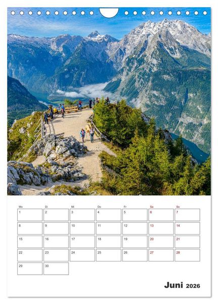 Produktbild: Vier Jahreszeiten im Berchtesgadener Land (Wandkalender 2026 DIN A4 hoch), CALVENDO Monatskalender