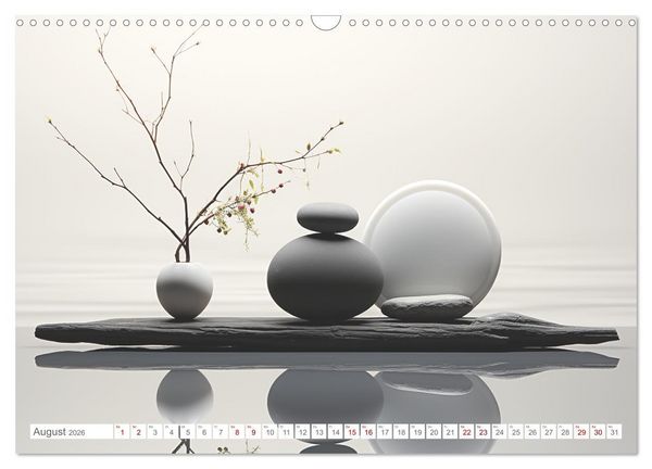 Produktbild: Zen (Wandkalender 2026 DIN A3 quer), CALVENDO Monatskalender
