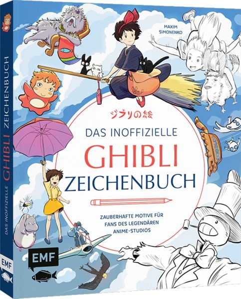 Produktbild: Das inoffizielle Ghibli-Zeichenbuch &ndash; Zauberhafte Motive f&uuml;r Fans des legend&auml;ren Anime-Studios