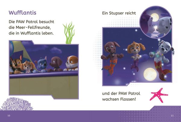 Produktbild: PAW Patrol Erstlesebuch: Aqua Pups: Die Fellfreunde tauchen ab!