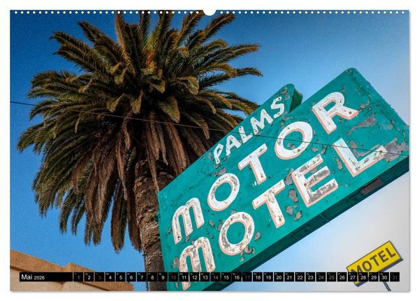 Produktbild: Go west Route 66 (Wandkalender 2026 DIN A2 quer), CALVENDO Monatskalender