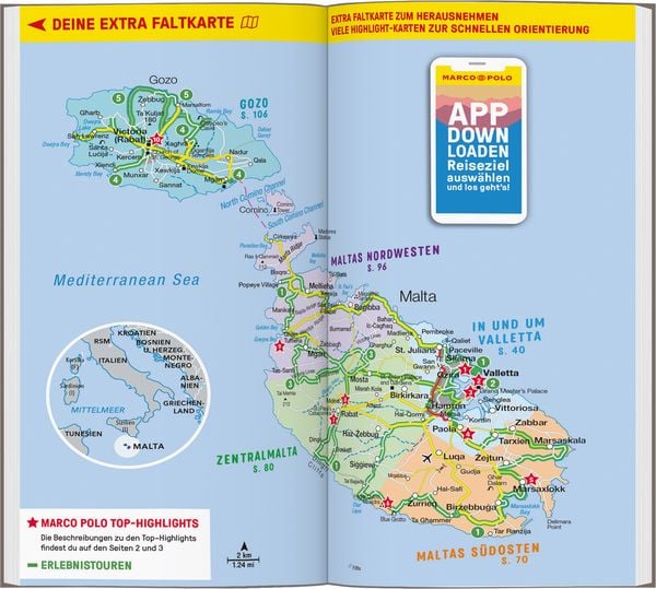 Produktbild: MARCO POLO Reiseführer Malta & Gozo