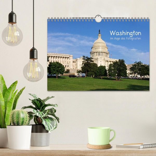 Produktbild: Washington im Auge des Fotografen (Wandkalender 2026 DIN A4 quer), CALVENDO Monatskalender