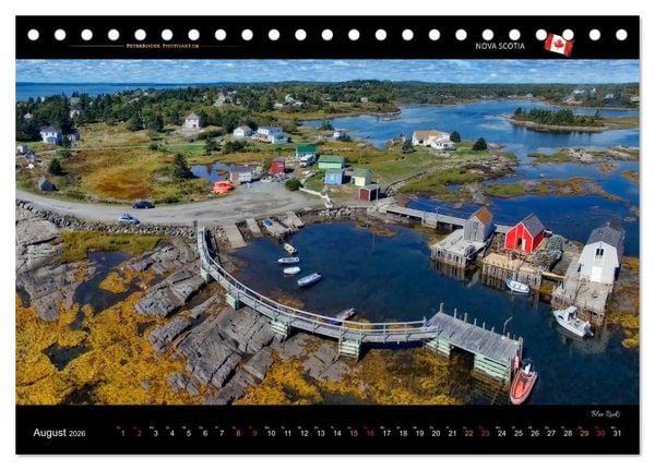 Produktbild: Kanada - eine Reise durch Kanadas einzigartige Provinzen und Territorien (Tischkalender 2026 DIN A5 quer), CALVENDO Monatskalender