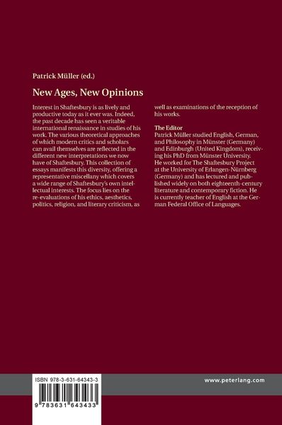 Produktbild: New Ages, New Opinions