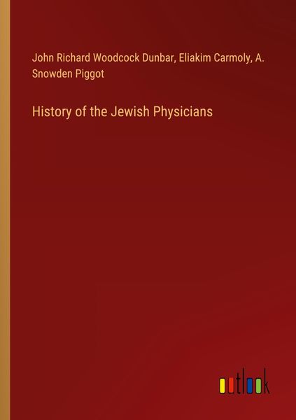 Produktbild: History of the Jewish Physicians