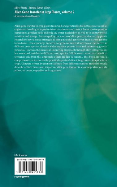 Produktbild: Alien Gene Transfer in Crop Plants, Volume 2