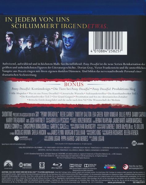 Penny Dreadful - Staffel 1 [3 BRs]