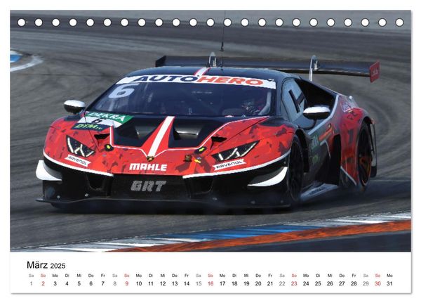 Produktbild: Deutsche Tourenwagen (Tischkalender 2025 DIN A5 quer), CALVENDO Monatskalender