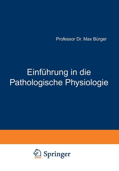 Produktbild: Einf&uuml;hrung in die Pathologische Physiologie