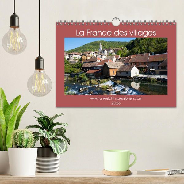 Produktbild: La France des villages (Calendrier mural 2026 DIN A4 vertical), CALVENDO calendrier mensuel