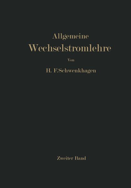 Produktbild: Allgemeine Wechselstromlehre