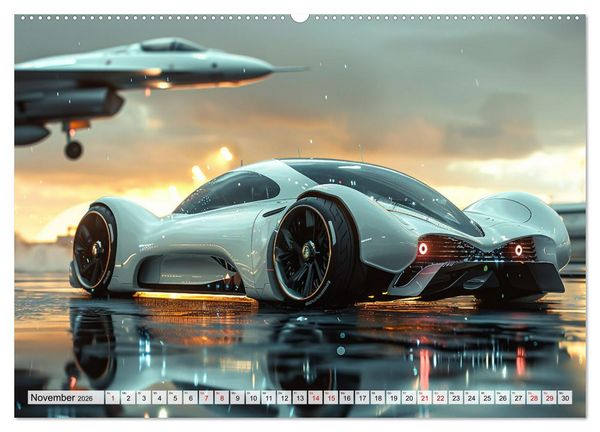 Produktbild: Future Rides (hochwertiger Premium Wandkalender 2026 DIN A2 quer), Kunstdruck in Hochglanz