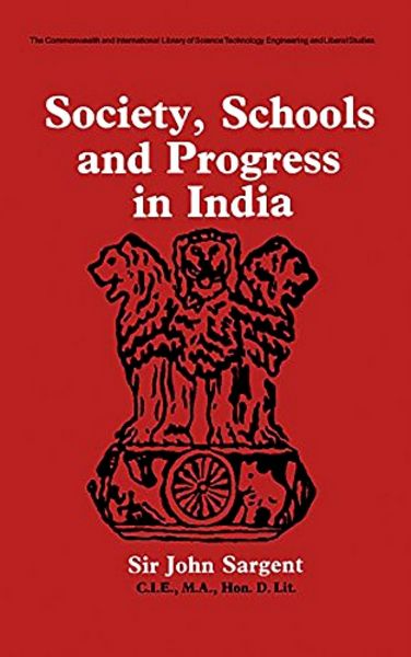 Produktbild: Society, Schools and Progress in India
