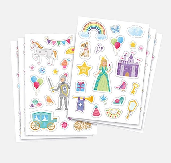 Produktbild: Brunnen Sticker-Set Prinzessin