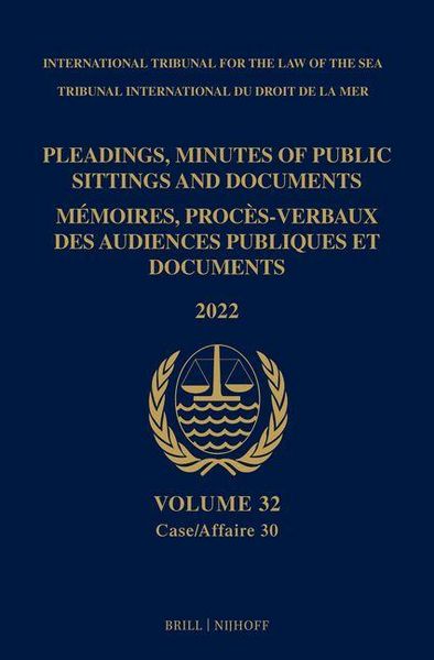 Produktbild: Pleadings, Minutes of Public Sittings and Documents/M&eacute;moires, Proces-Verbaux Des Audiences Publiques Et Documents (2022)