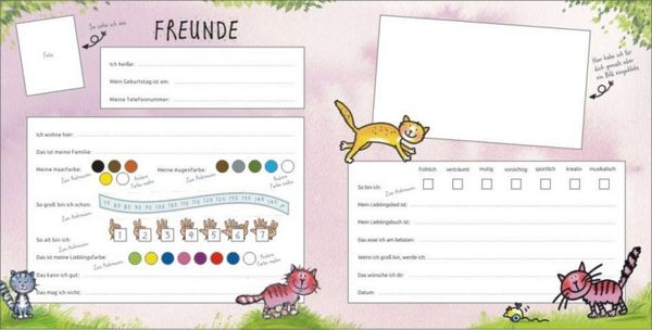 Produktbild: Mein Kindergarten Freunde-Album &ndash; Mit Goldfolienpr&auml;gung auf dem Umschlag!