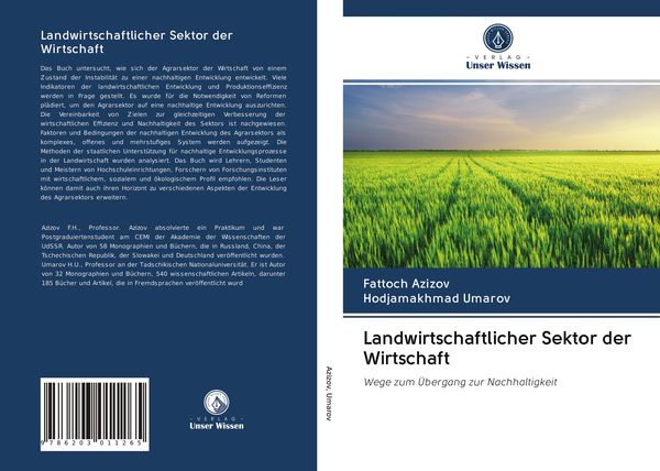 Produktbild: Landwirtschaftlicher Sektor der Wirtschaft